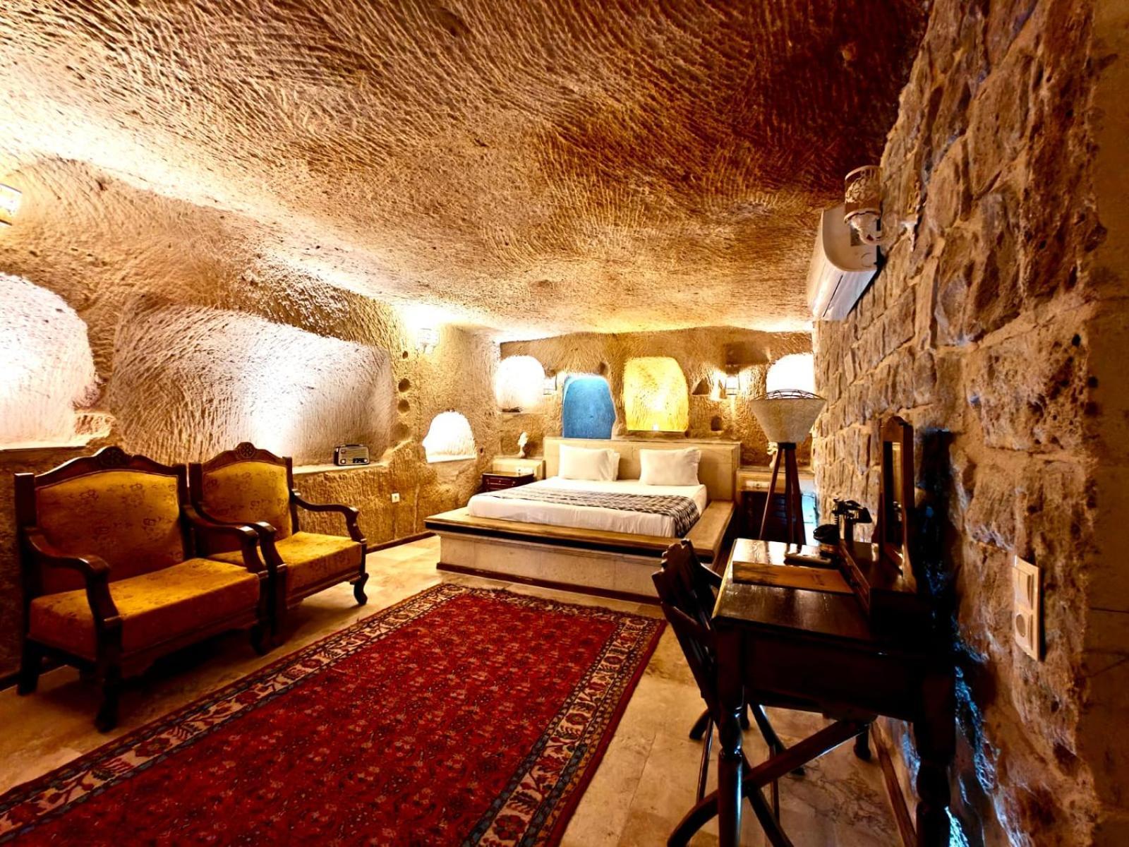 Karlik Cave Suite Cappadocia Üchisar Exteriér fotografie